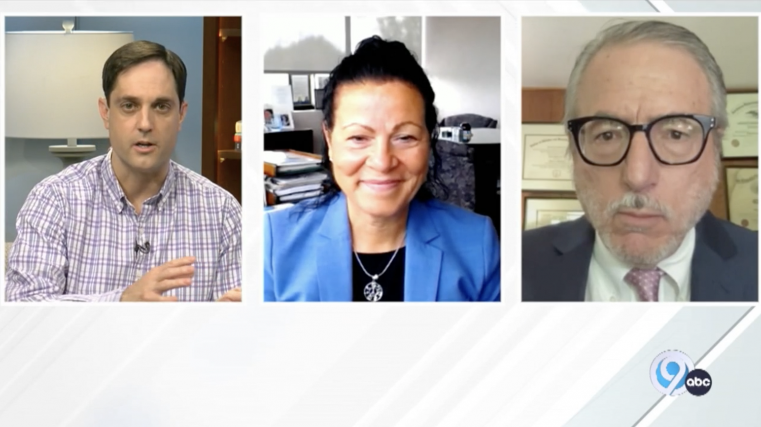 Dr. Santo DiFino and HOA CEO Maryann Roefaro mark HOA's 40 years of service to the community